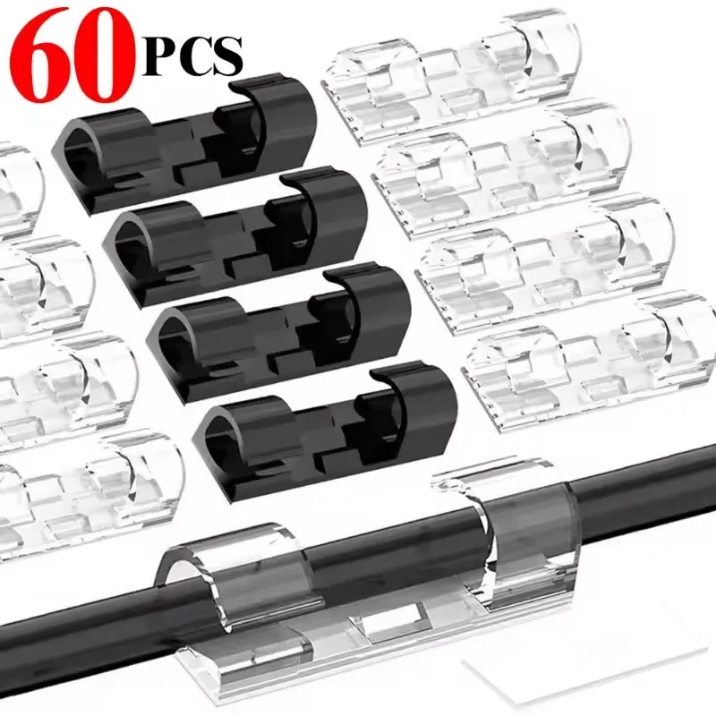 Desk Setup Cable Management - Organisateur de câbles, support de gestion