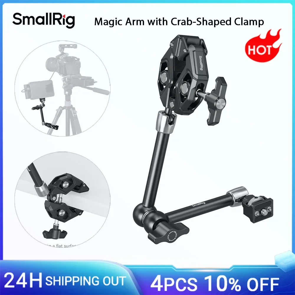 Monitor Arm Clamp - Bras magique SmallRig avec pince en