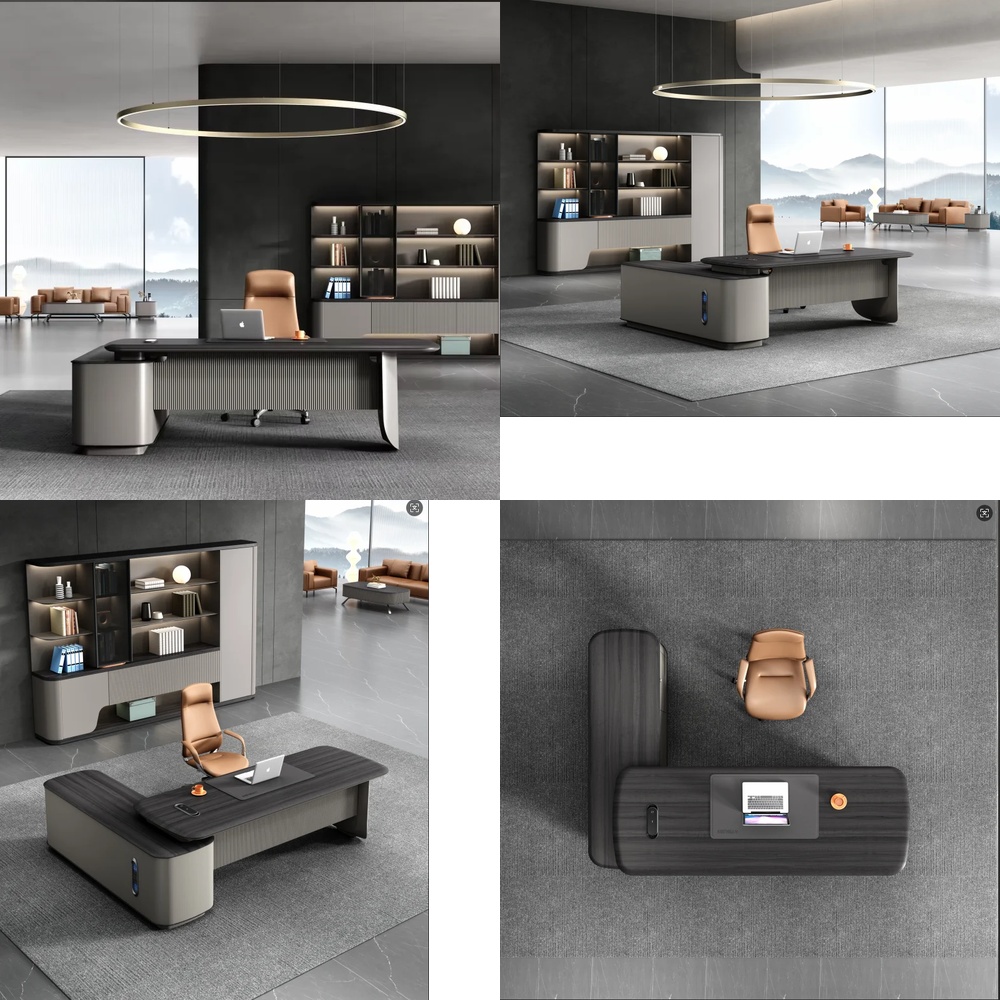 Desk Setup For Work - Bureau de direction moderne de luxe