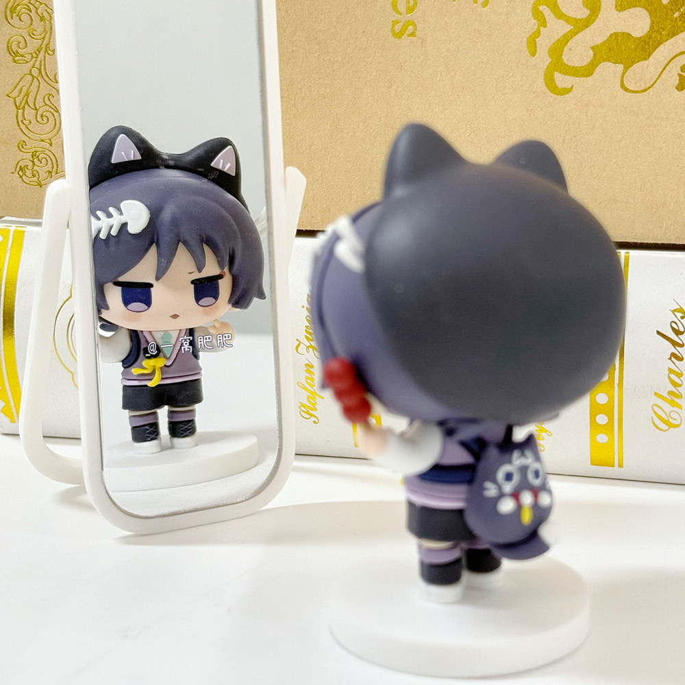 Desk Setup Decor - Figurine en PVC de chat Scaramouche