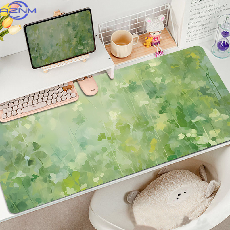 Desk Setup Ideas - Tapis de souris créatif aquarelle surdimensionné,