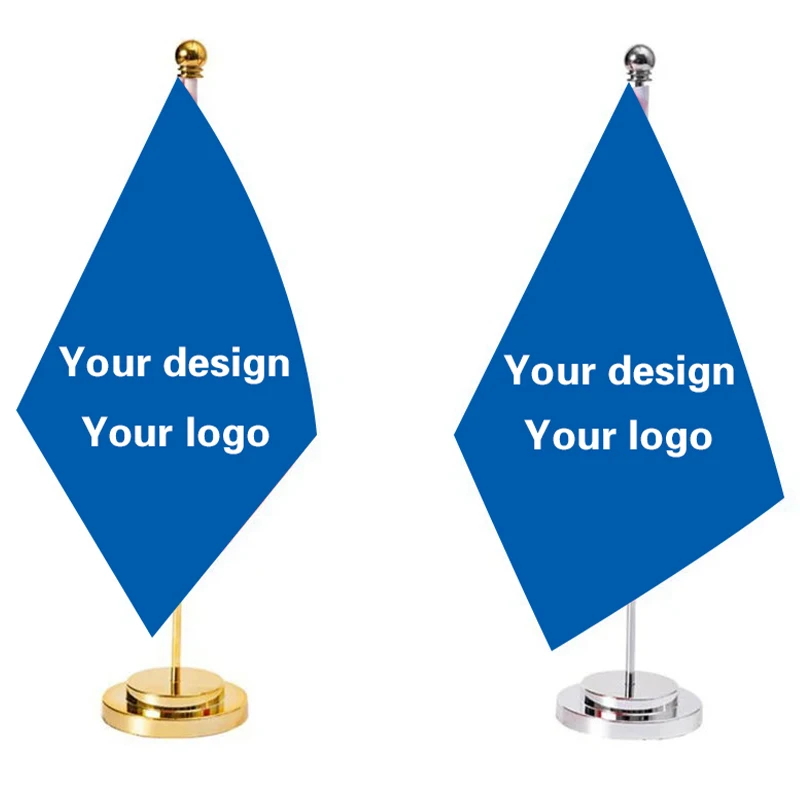 Desk Setup Kit - Drapeau personnalisé Xvggdg avec votre logo,