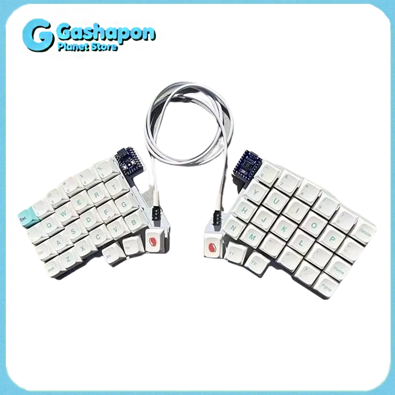 Desk Setup Programmer - Silakka54 clavier mécanique divisé ergonomique échangeable