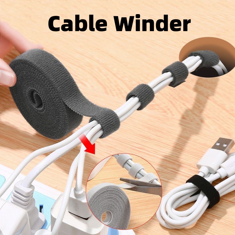 Desk Setup Cable Management - Attaches de rangement pour câbles, protecteurs