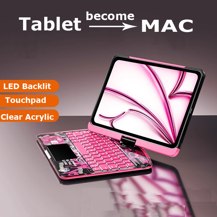 Clavier rétroéclairé LED avec  - Desk Setup Ipad avis et prix