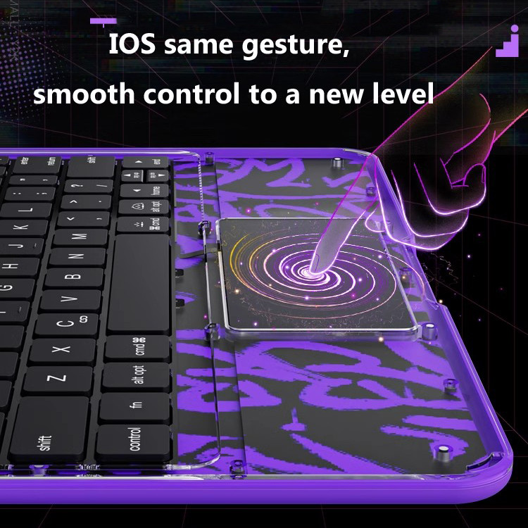 Clavier rétroéclairé LED avec  - Desk Setup Ipad avis et prix