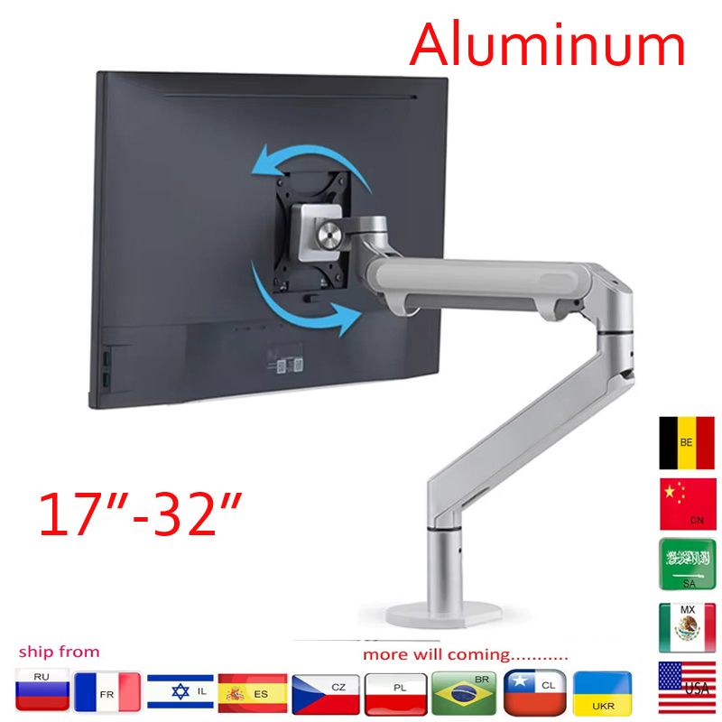 OZ-1 aluminium ressort à gaz 1 - Monitor Arm Clamp avis et prix