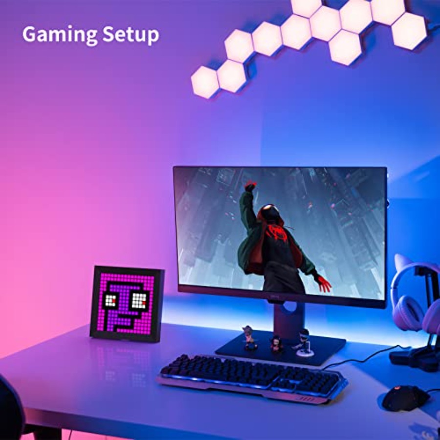 Panneau d'affichage LED à pixe - Desk Setup Desk avis et prix