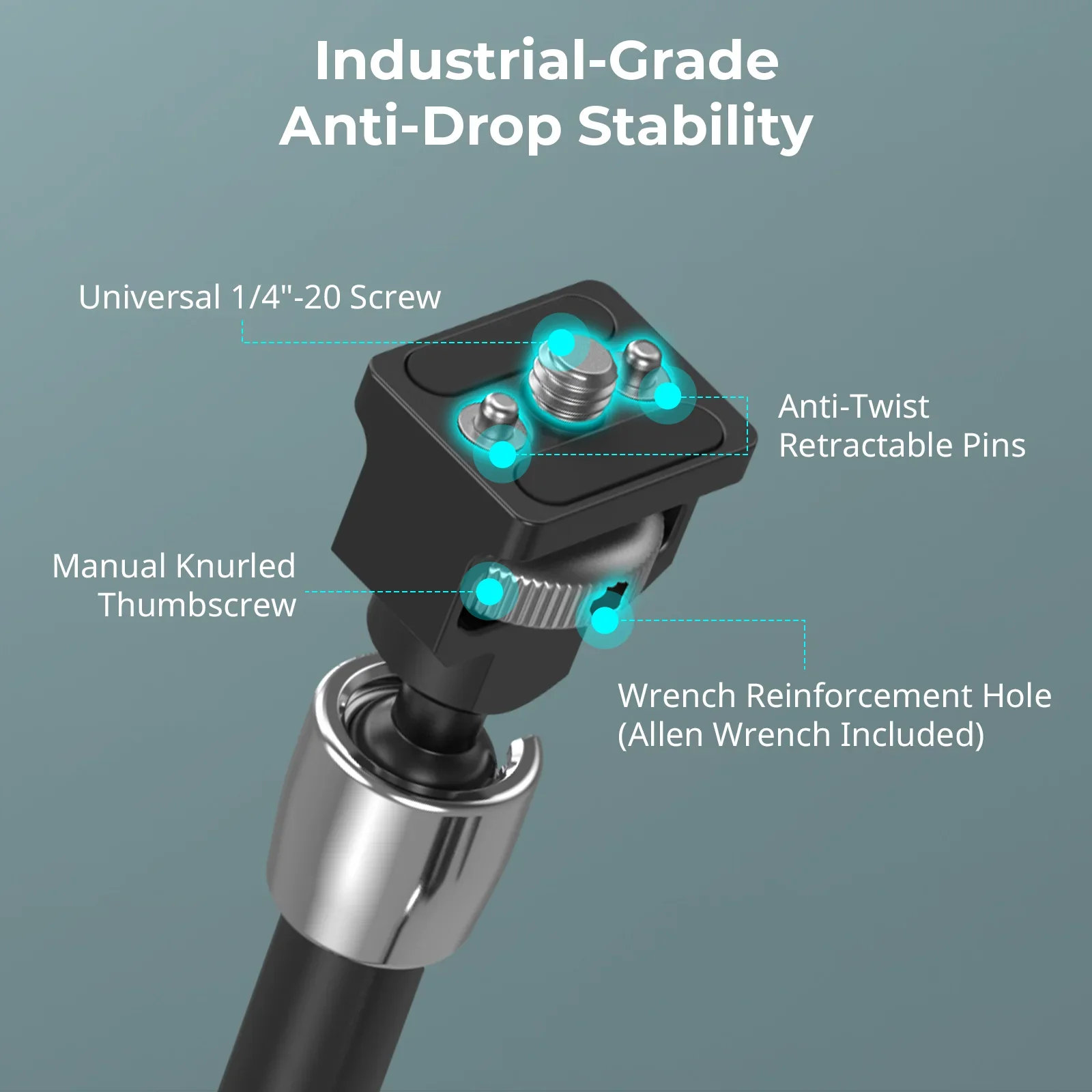 Bras magique SmallRig avec pin - Monitor Arm Clamp avis et prix