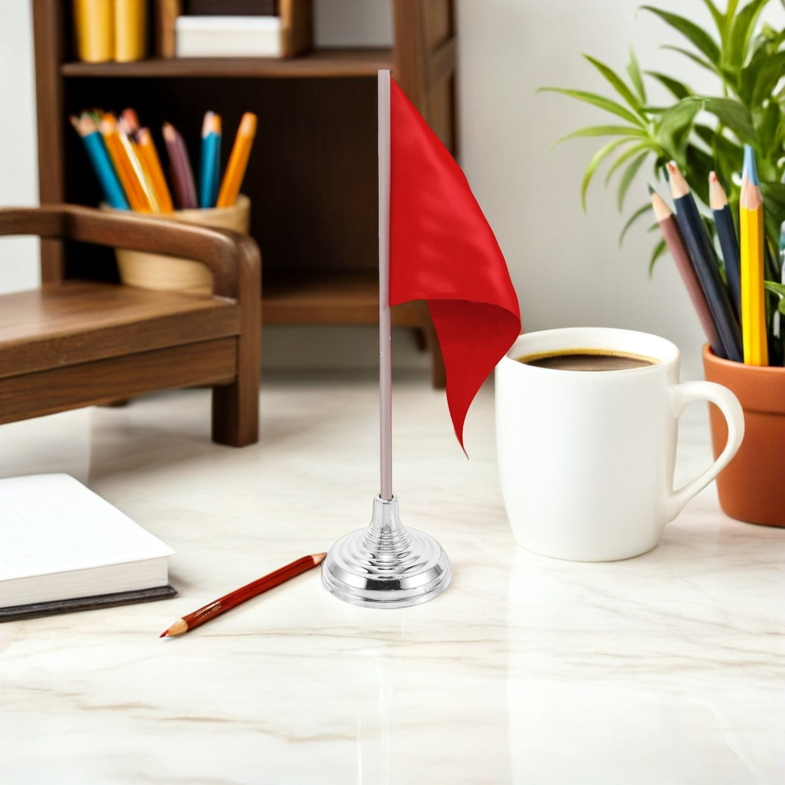 Support de drapeau de bureau m - Desk Setup Desk avis et prix