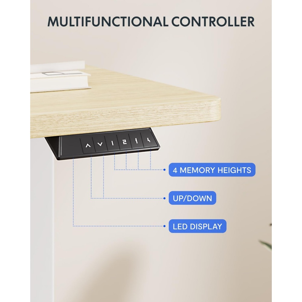 FLEXISPOT Bureau debout électr - Desk Setup Organizer avis et prix