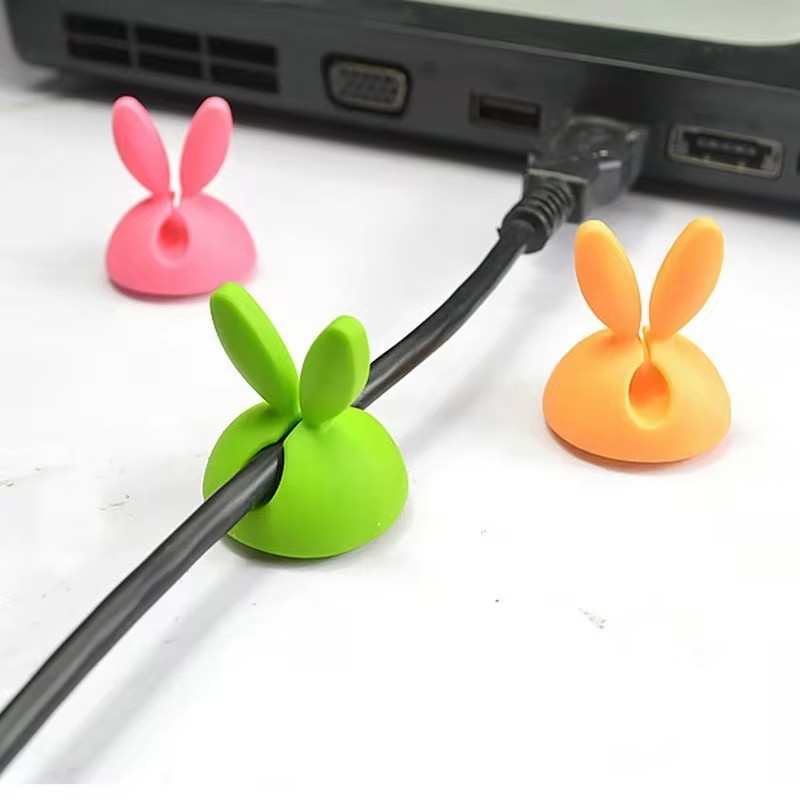 Support d'oreille lapin mignon - Desk Setup Cable Management avis et prix