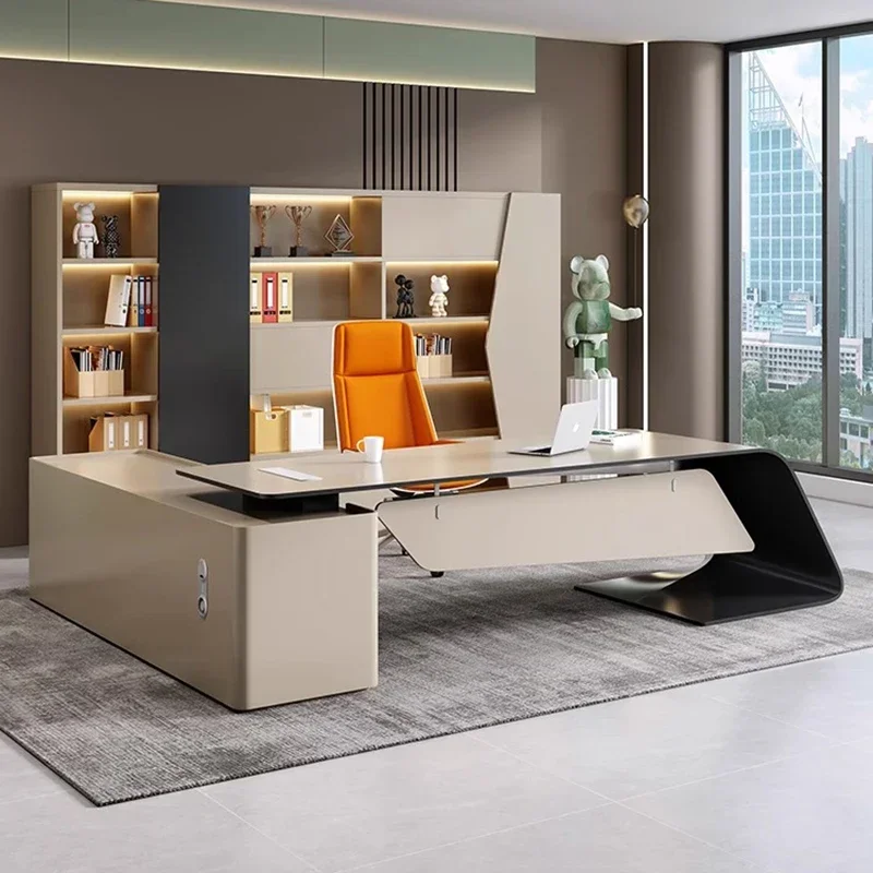 Table de bureau moderne pour é - Desk Setup For Work avis et prix