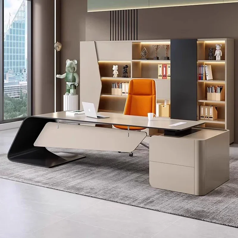 Table de bureau moderne pour é - Desk Setup For Work avis et prix