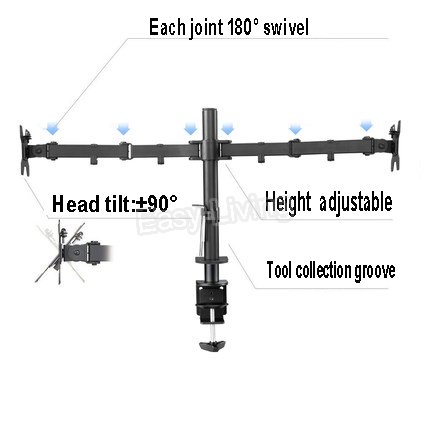 MS02 – support de moniteur dou - Monitor Arm Clamp avis et prix