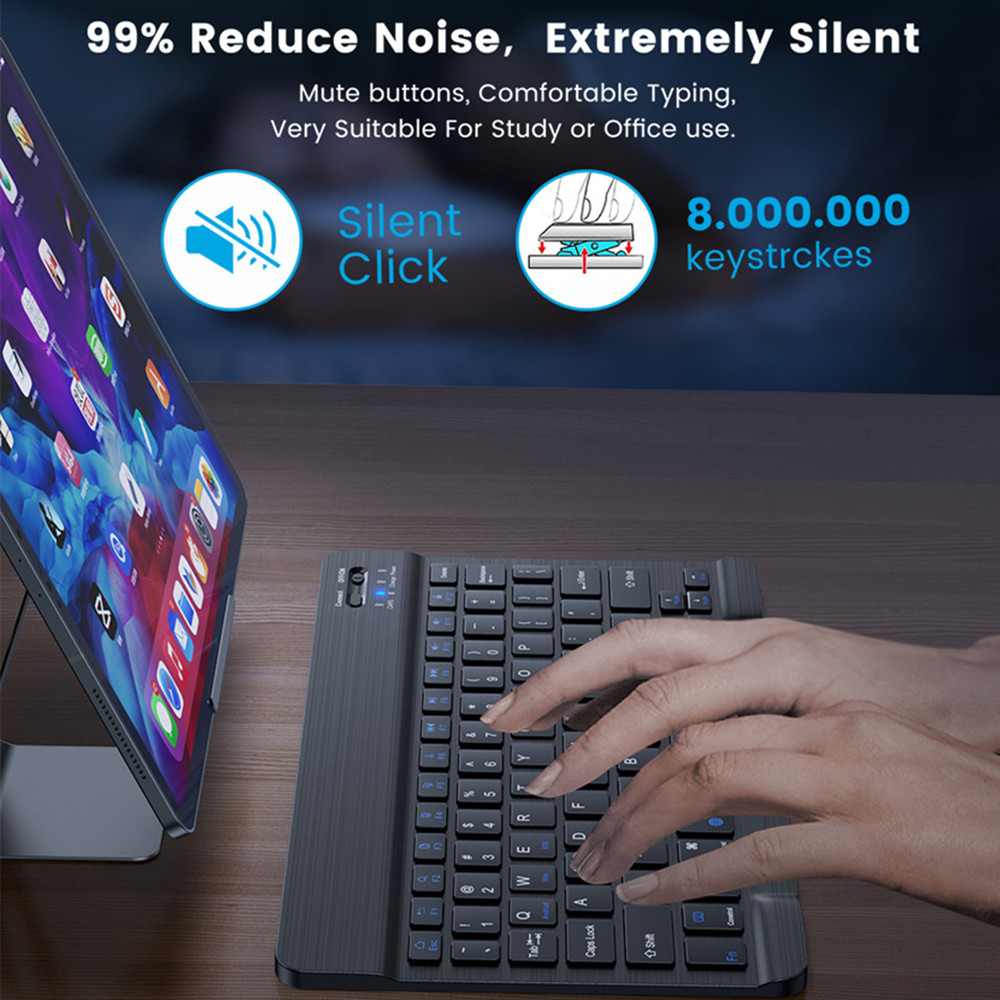 Mini clavier Bluetooth sans fi - Desk Setup Ipad avis et prix