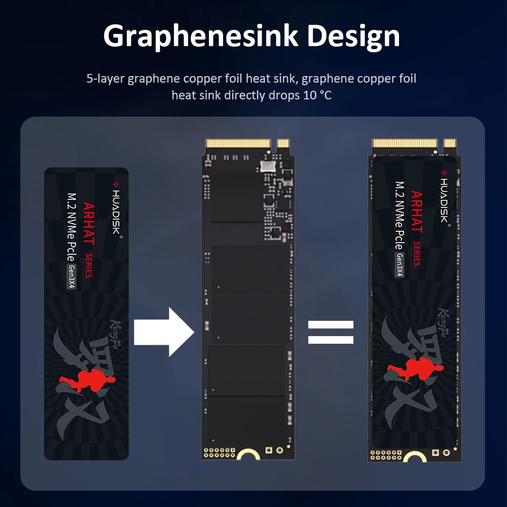 HUADISK-Disque dur interne SSD - Samsung Ssd 980 Pro avis et prix