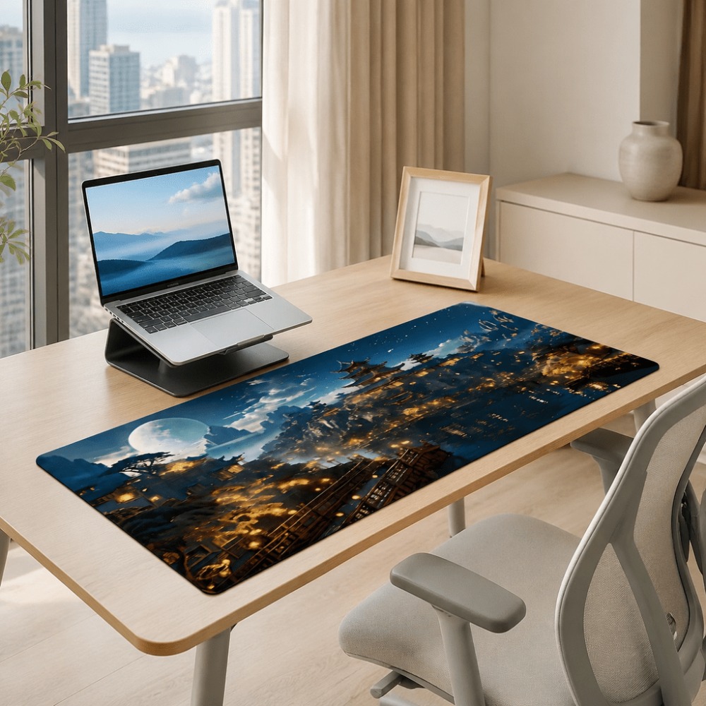 Napperon de table allongé à mo - Desk Setup For Work avis et prix
