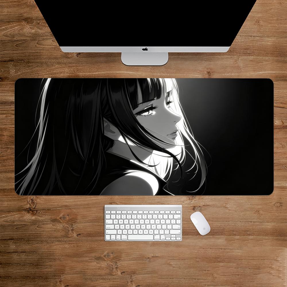Tapis de souris Dark Anime Gir - Desk Setup For Work avis et prix