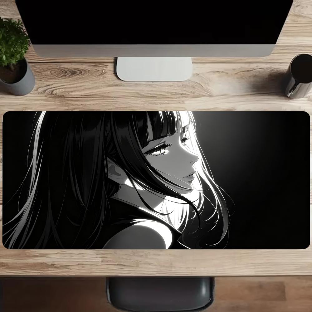 Tapis de souris Dark Anime Gir - Desk Setup For Work avis et prix