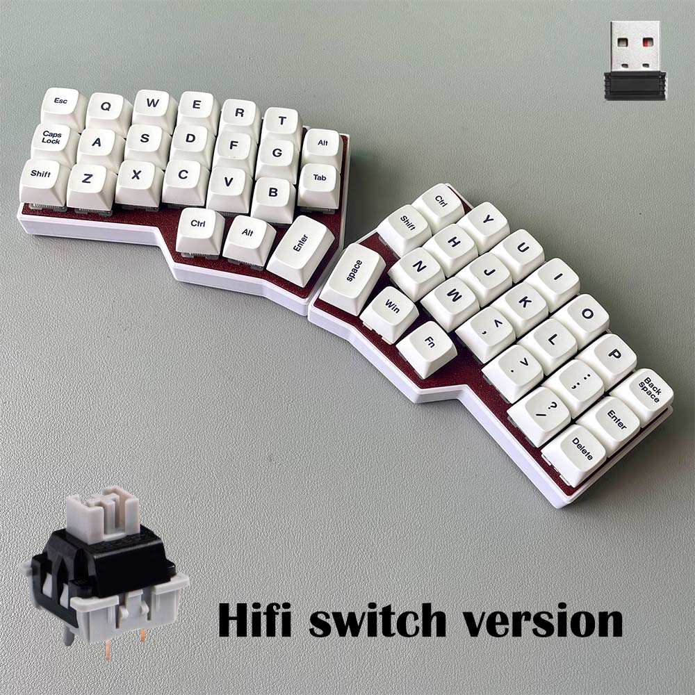 CORNE V4 2.4G sans fil fendu e - Desk Setup Programmer avis et prix