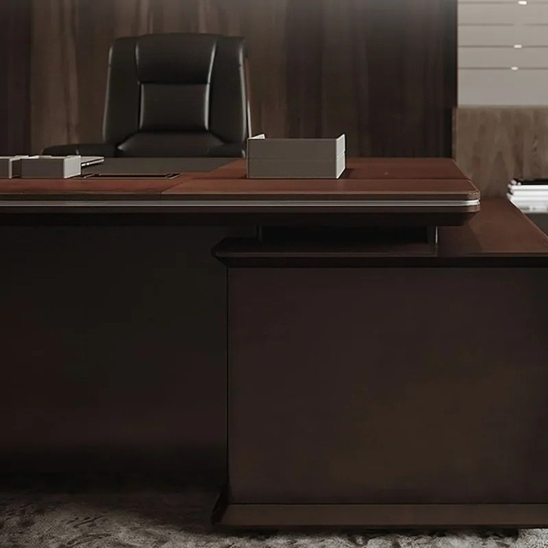 Bureau moderne rangement confi - Desk Setup For Work avis et prix
