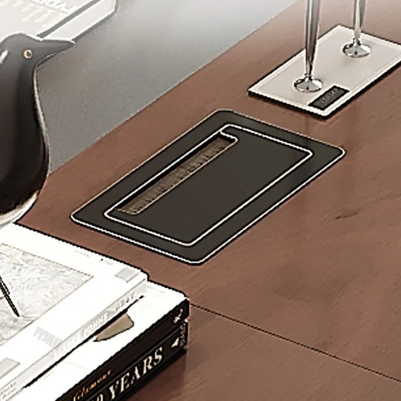 Bureau moderne rangement confi - Desk Setup For Work avis et prix