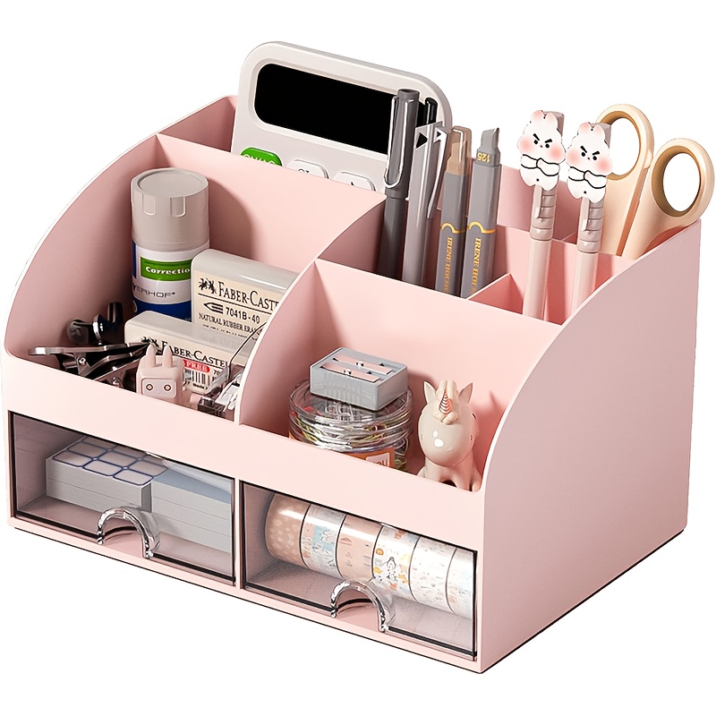 Organisateur de bureau à 6 com - Desk Setup Organizer avis et prix