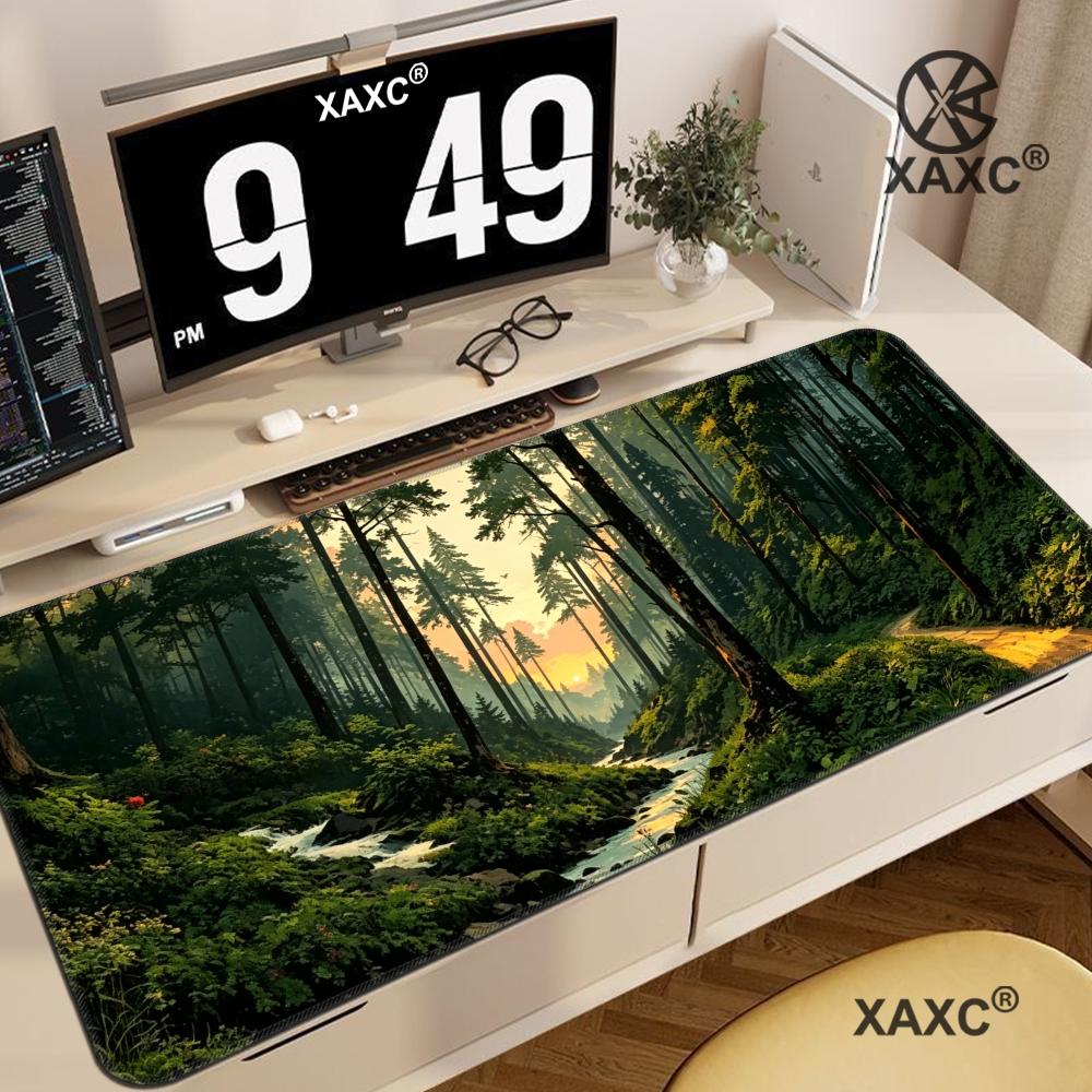 Tapis de souris XXL Forest Esc - Desk Setup Natural avis et prix