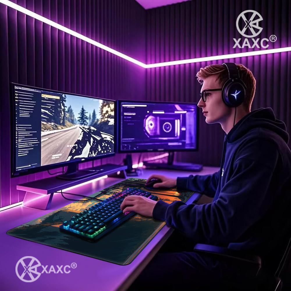 Tapis de souris XXL Forest Esc - Desk Setup Natural avis et prix