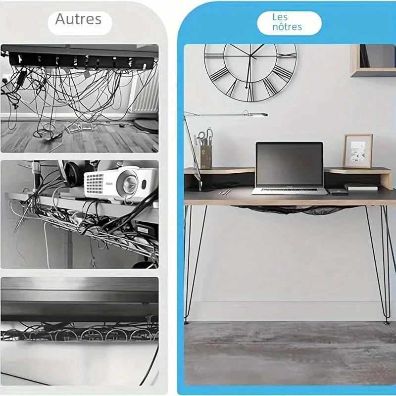 Filet de gestion des câbles so - Desk Setup Cable Management avis et prix