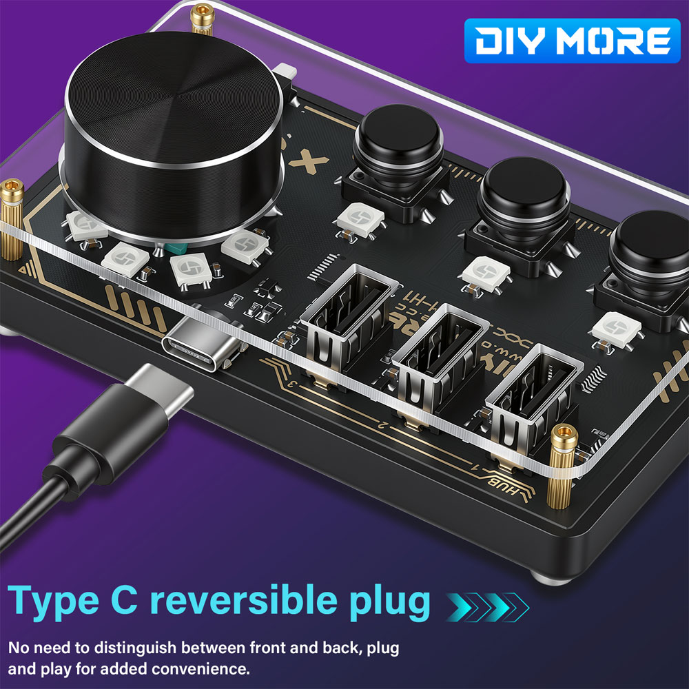 Hub DC 5V Diymore DM-H1, stati - Desk Setup Programmer avis et prix
