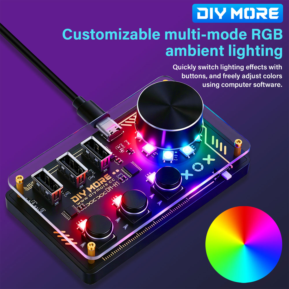 Hub DC 5V Diymore DM-H1, stati - Desk Setup Programmer avis et prix
