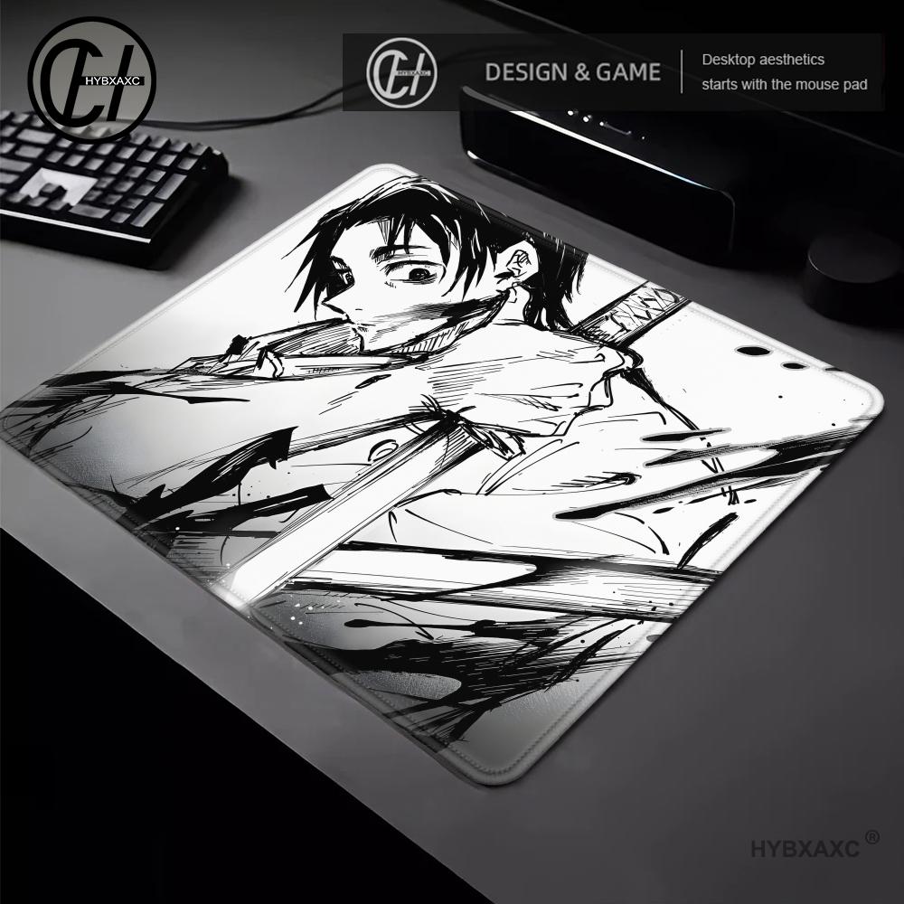 Tapis de souris anime noir et  - Desk Setup Ideas avis et prix