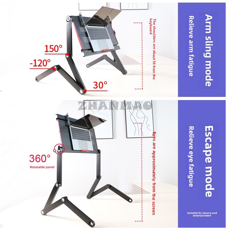 Couché plat sur le lit, bureau - Desk Setup Ideas avis et prix