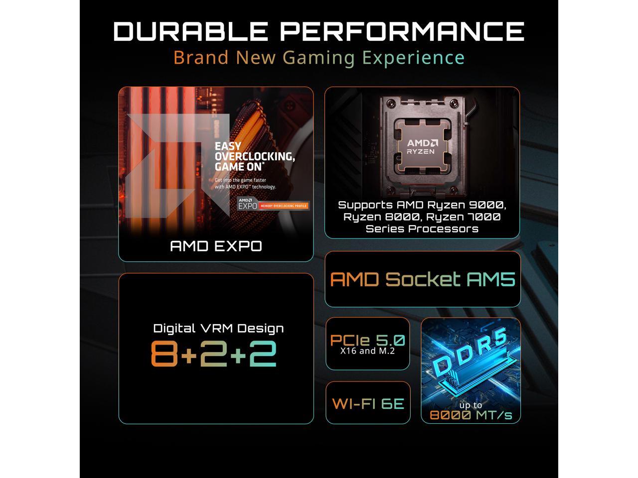 Carte mère GIGABYTE B650E EAGL - Corsair Ram Vengeance 16Gb avis et prix
