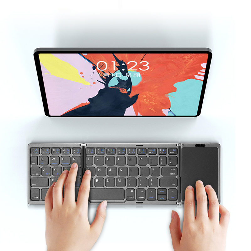 Mini clavier pliant Portable a - Desk Setup Ipad avis et prix