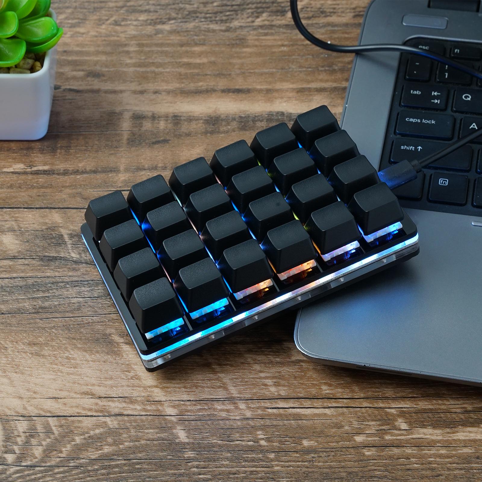 Mini clavier mécanique personn - Desk Setup Programmer avis et prix