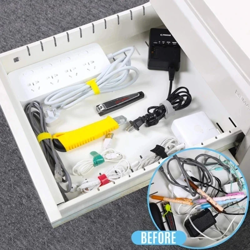10/30/50PCS Organisateur de câ - Desk Setup Cable Management avis et prix