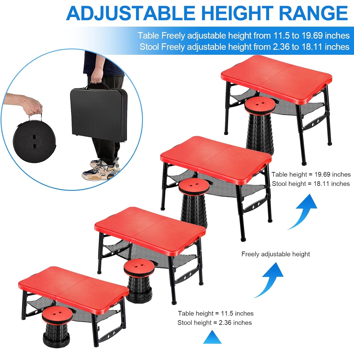 Ensemble Table et tabourets pl - Desk Setup Ideas avis et prix
